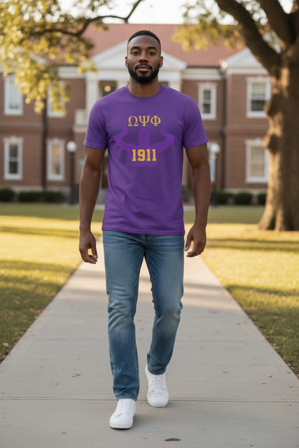 ΩΨΦ Premium Purple T-Shirt